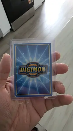 MetalGreymon DW-01 1999 Rare Holo Digimon Card Playstation Promo Bandai LP Foil - Image 2