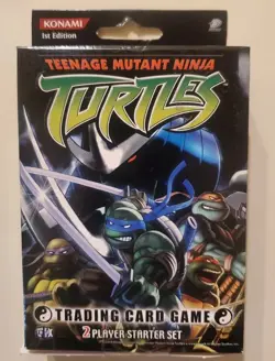 2004 Teenage Mutant Ninja Turtles TMNT Trading Card Game 2-Player Starter Set - Image 1