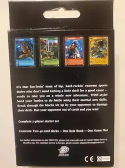 2004 Teenage Mutant Ninja Turtles TMNT Trading Card Game 2-Player Starter Set - Image 2