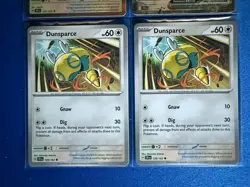 Dudunsparce ex Journey Together+Dudensparce+Dunsparce (x2) 4-card lot - PWE - Image 4