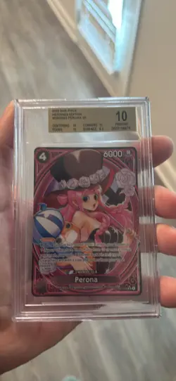 BGS 10 Perona SP EB-03 Heroine English One Piece Trading Card Game - Image 1