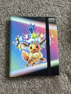 Pokemon TCG Prismatic Evolutions 9 Card Binder - Image 1