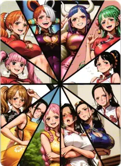 YAMATO ONE PIECE Holographic Custom Art Goddess Story Anime Collectible Card - Image 2