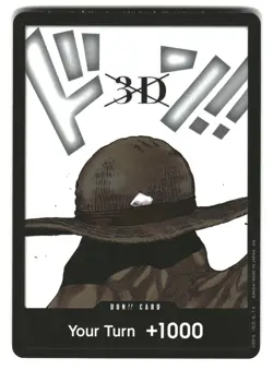 DON!! Card (3D) (Double Pack Set Vol. 8) Legacy of the Master One Piece Foil NM - Image 1