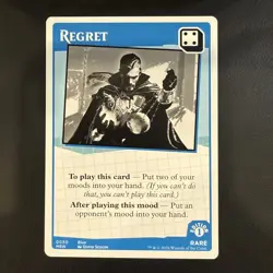 MTG Secret Lair Mood Swings - Regret - Rare - Card # 0050 - Image 1