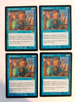 Magic The Gathering Urza's Legacy Second Chance Reg MTG 4x - Image 1