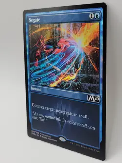 Negate Promo Pack Foil NM MTG Core Set 2020 M20 Stamped Counterspell - Image 4