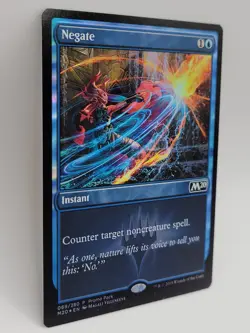 Negate Promo Pack Foil NM MTG Core Set 2020 M20 Stamped Counterspell - Image 5