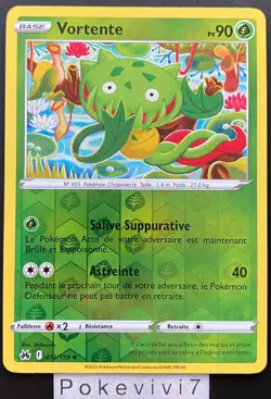 Carte Pokemon VORTENTE 012/159 REVERSE Epee et Bouclier EB12.5 FR NEUF - Image 1