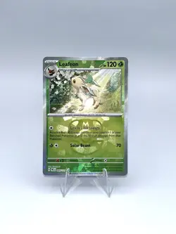 Pokemon TCG Leafeon 5/131 (Masterball) Prismatic Evolutions Card Near Mint - Image 1