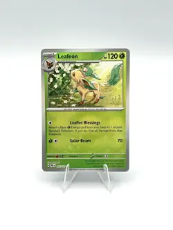Pokemon TCG Leafeon 5/131 (Masterball) Prismatic Evolutions Card Near Mint - Image 2