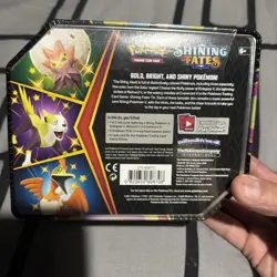 Pokemon Shining Fates large tins joblot Set of 3 factory Sealed mint - Image 4