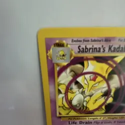 Sabrina's Kadabra Uncommon Regular 70 HP 58/132 Gym Challenge - Image 3