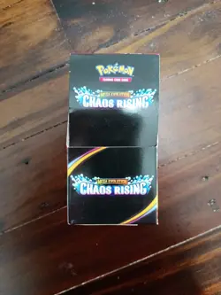 Pokemon TCG Chaos Rising Opened Half Booster Box (15 Packs) - Image 1