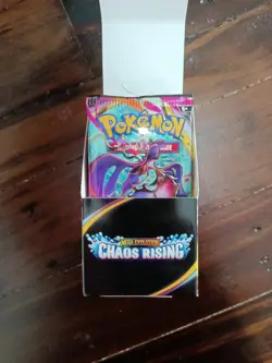 Pokemon TCG Chaos Rising Opened Half Booster Box (15 Packs) - Image 2