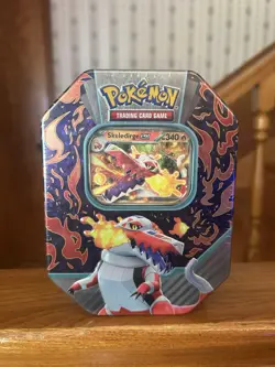 Pokemon TCG Paldea Partners Tin Skeledirge ex Sealed English 2023 - Image 1