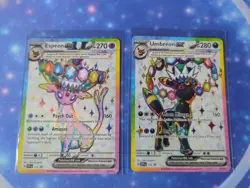 Pokemon TCG Umbreon & Espeon Black Star Promo SVP 175 176 Prismatic Evolutions 4 - Image 1