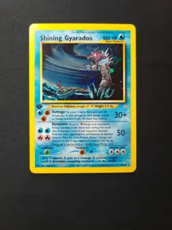 2001 Pokemon Neo Revelation Shining Gyarados-Holo 1st Edition Nice Vintage - Image 1