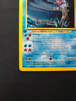 2001 Pokemon Neo Revelation Shining Gyarados-Holo 1st Edition Nice Vintage - Image 2