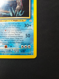 2001 Pokemon Neo Revelation Shining Gyarados-Holo 1st Edition Nice Vintage - Image 3