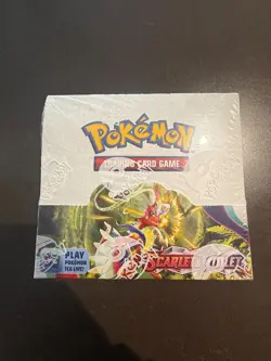 Pokemon - Scarlet and Violet Base Booster Box SEALED with protective case - Image 2