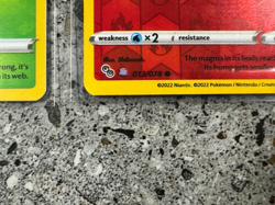 Pokemon TCG (Set of 3) Unpeeled Ditto Pokemon GO Spinarak Numel Bidoof NM - Image 4