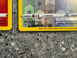 Pokemon TCG (Set of 3) Unpeeled Ditto Pokemon GO Spinarak Numel Bidoof NM - Image 5