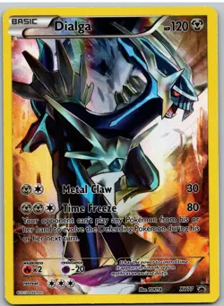 Dialga (Full Art Promo) XY77 Holo Promo XY Promo Pokemon NM - Image 1
