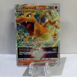 Pokemon Charizard Vstar Ultra Rare Pokemon Sword & Shield Brill Stars 18/172 NM - Image 1