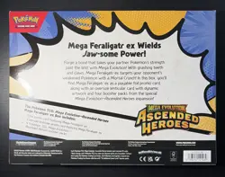 Pokemon Mgea Evolution Ascended Heroes Ex Box Mega Feraligatr - Image 4