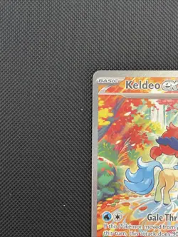 Pokemon Keldeo ex SV: White Flare Special Illustration Rare Holo 167/086 - Image 2