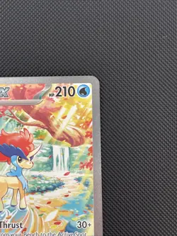 Pokemon Keldeo ex SV: White Flare Special Illustration Rare Holo 167/086 - Image 3