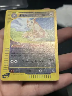 Pokemon TCG Furret 48/147 Aquapolis Reverse Holo 2003- MP/ LP - Image 5