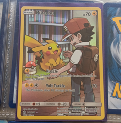 The Pokemon Company Pikachu SM Cosmic Eclipse 241/236 Secret Rare Full Art Holo - Image 1