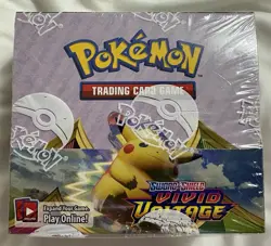 Pokemon TCG: Sword & Shield - Vivid Voltage Booster Box 820650817496 - Image 1