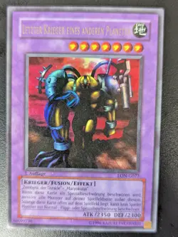 Letzter Krieger eines anderen Planeten LON-G077 1th Auflage Ultra Rare VG YUGIOH - Image 1