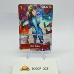 One Piece OP05-010 - PRB01 Nico Robin Alt Art English NM - Image 1