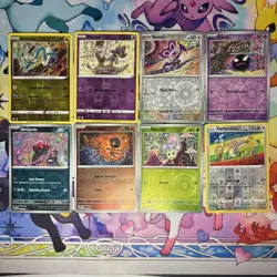 Tomokazu Komiya 8 Card Lot - Reverse-holo - Image 1