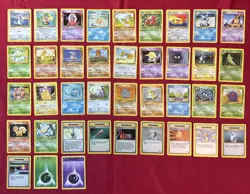 Base Set 2 Pokemon Cards X39 Vintage (P6) - Image 1