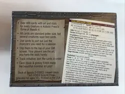 Inkwell Ideas Deck of Beasts 1-3 NEW SEALED & Creature Card Codex NEW Open Box - Image 4