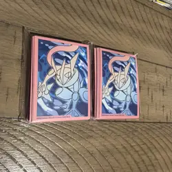 Two Sealed Packs Greninja Card Sleeves 65ct each (130 total) Chaos Rising ETB - Image 1