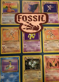 100% Complete MASTER FOSSIL Set 62/62 -Pokemon Cards 1999 Vintage MP LP - Image 1