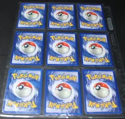 100% Complete MASTER FOSSIL Set 62/62 -Pokemon Cards 1999 Vintage MP LP - Image 5