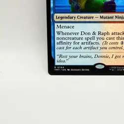 Don & Raph, Hard Science MTG Secret Lair TMNT 0144 Rare Izzet Card - Image 5