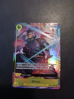 One Piece Card Game TCG Shiryu OP16-108 Alt Art M/NM Condition - Image 1