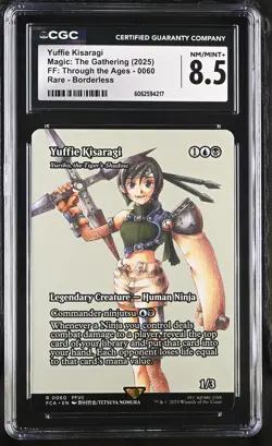 YURIKO, THE TIGER'S SHADOW Final Fantasy Yuffie Kisaragi Rare CGC 8.5 MTG - Image 1