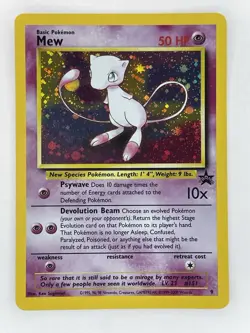 Holo Mew 09/53 Pokemon 1999 Wotc Black Star Promo Holo pokemon - Image 1