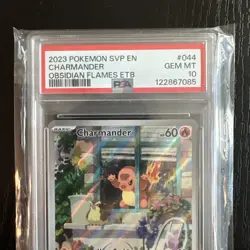 Charmander Promo 044 PSA 10 Obsidian Flames Pokemon TCG PSA Grades Card - Image 3