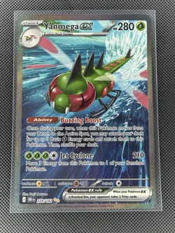 Pokemon TCG Destined Rivals Yanmega EX 228/182 Special Illustration Rare - Image 1