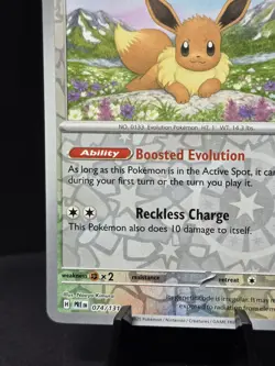 Pokemon Eevee 074/131 Pokemon Day 2025 Promo Reverse Cosmos Holo Near Mint - Image 5